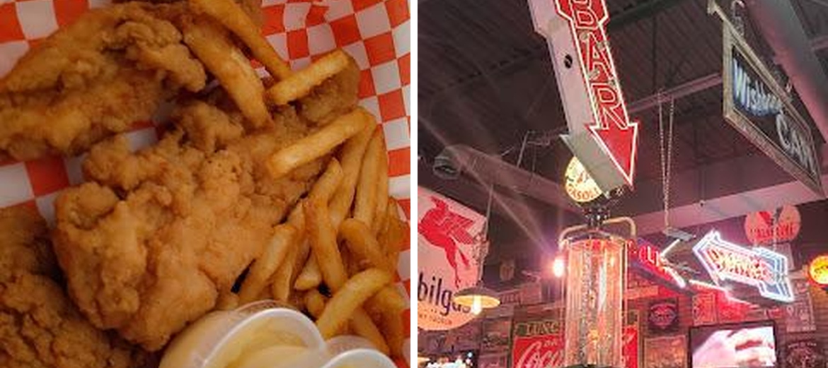The Filling Station Menu